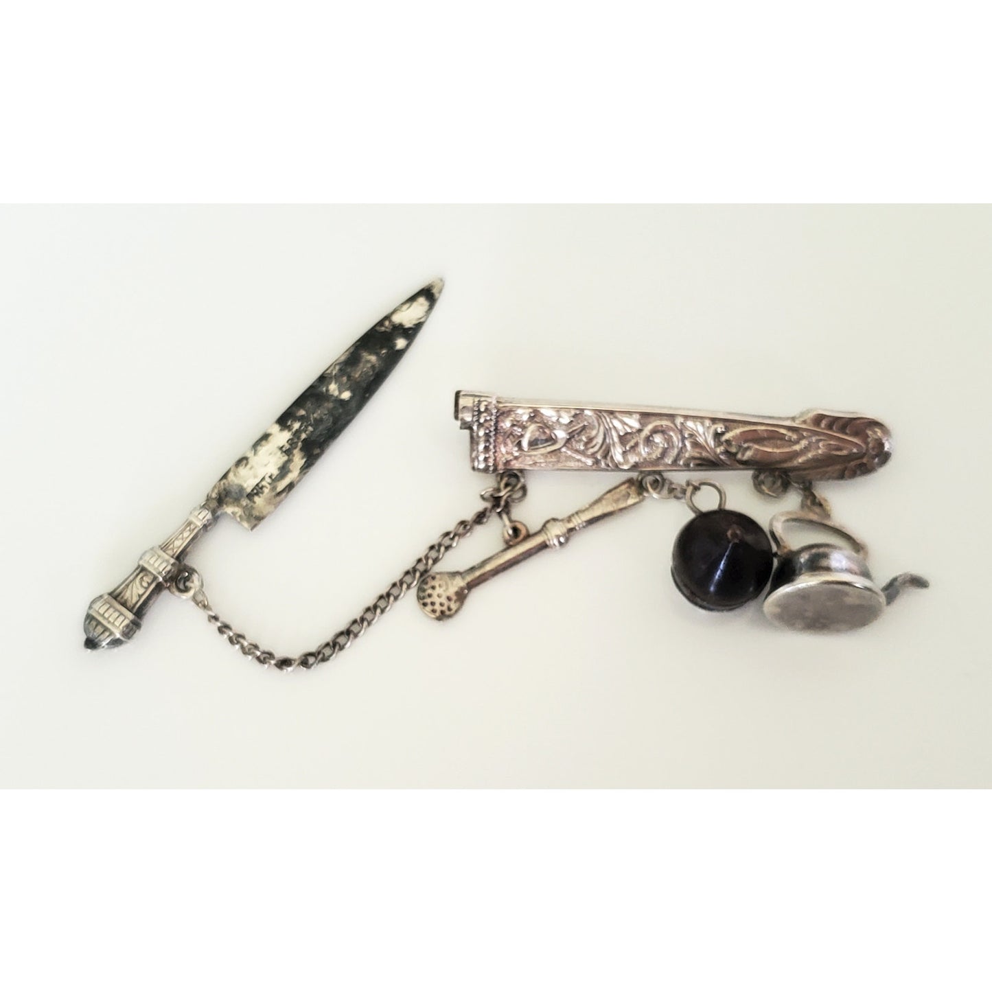 Vintage Eberkoc Sterling Silver Brooch